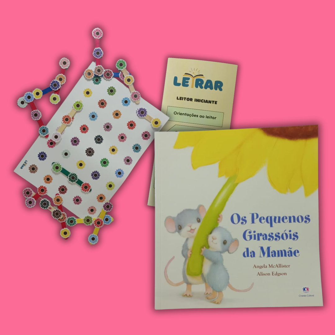 Recurso PLUS 1 do projeto Letrar Leitura Infantil, usado para estimular a leitura de forma lúdica e interativa