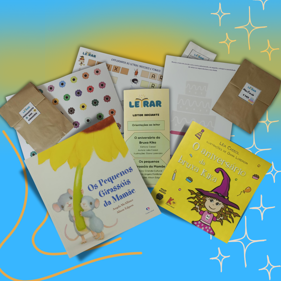 Capote Plus do projeto Letrar Leitura Infantil, material lúdico para contação de histórias com personagens educativos