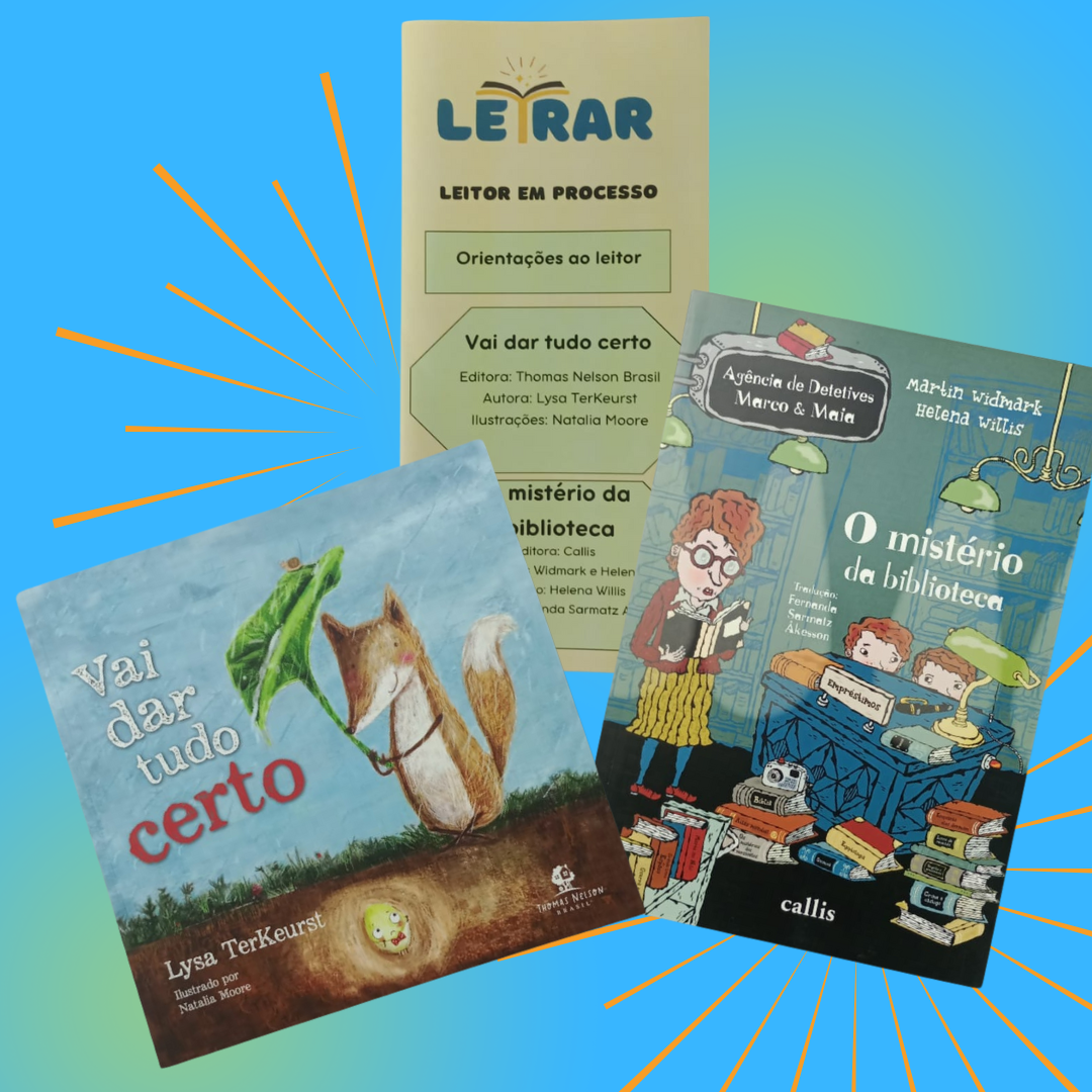 Simples 2 do projeto Letrar Leitura Infantil, recurso básico de apoio à mediação de leitura com crianças